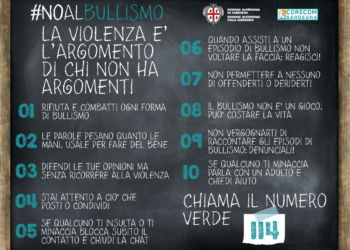 Regione e Corecom: dieci regole contro il bullismo