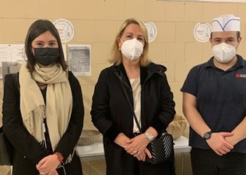 Cagliari: gli auguri alla Caritas diocesana di Viviana Lantini ed Antonella Scarfò