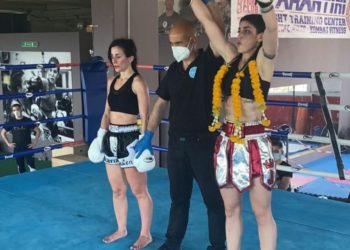 Jessica Meloni e Matteo Dore campioni regionali di Muay thai