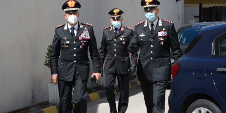 Il Generale di Corpo d’Armata dei Carabinieri Carmelo Burgio ha fatto oggi visita al Comando Provinciale Carabinieri di Cagliari