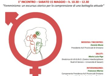 Il 15 maggio le Acli provinciali di Oristano inaugurano un ciclo di incontri online per la promozione di una cultura equa, consapevole e paritaria