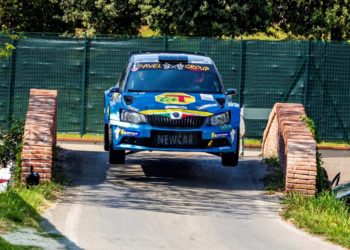 Moricci-Garavaldi e la Porto Cervo Racing sul podio del Rally della Valdinievole e Montalbano