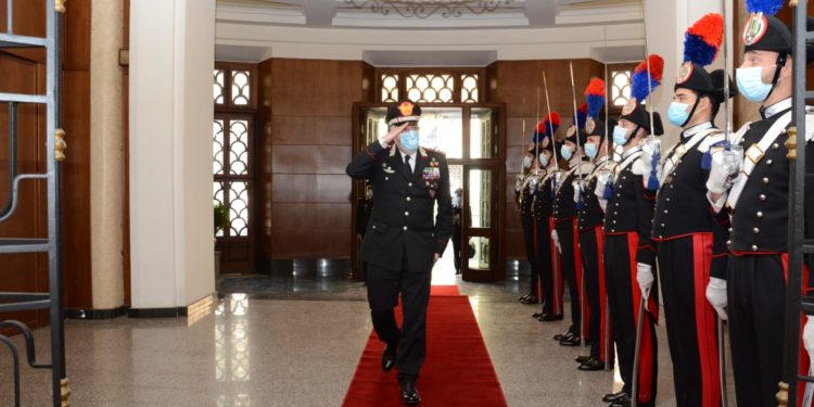Il Comandante Generale dell’Arma dei carabinieri, Gen. C.A. Teo Luzi, in visita a reparti CC del capoluogo sardo e della provincia