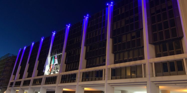 “Giornata dell’Europa”, il palazzo del Consiglio regionale stasera sarà illuminato di blu