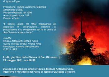 Parco di Tepilora. Venerdì 21 maggio, a Lodè, si terrà una rassegna cinematografica dedicata a Sant’Antonio Abate