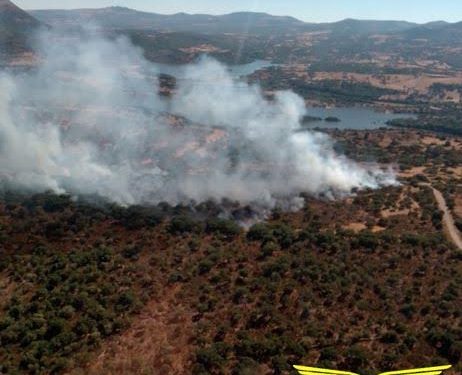 Oggi, in Sardegna, 3 incendi hanno richiesto l’intervento del mezzo aereo del Corpo forestale