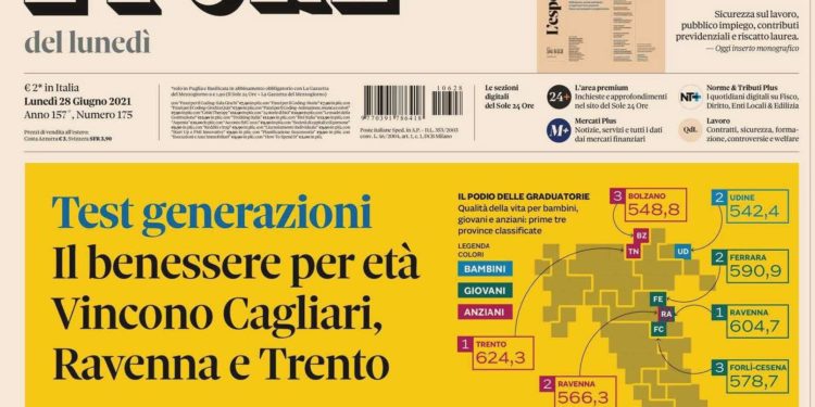 Qualità della vita: Oristano al terzo posto per i servizi dedicati ai bambini