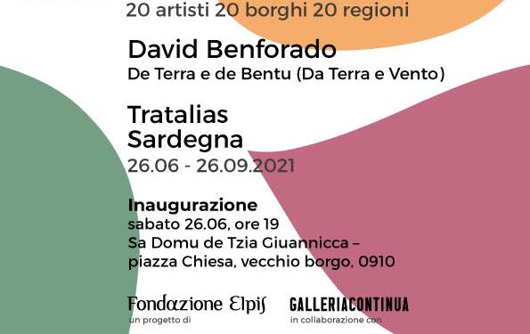 Sabato 26 giugno il borgo di Tratalias ospiterà l’evento internazionale “Una Boccata d’arte” con l’artista greco David Benforad