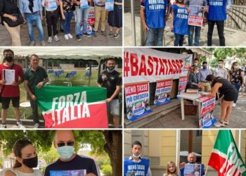 La riforma fiscale proposta da Forza Italia: raccolta di firme a Cagliari, Olbia, Selargius e San Nicolò d’Arcidano