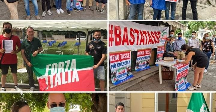 La riforma fiscale proposta da Forza Italia: raccolta di firme a Cagliari, Olbia, Selargius e San Nicolò d’Arcidano