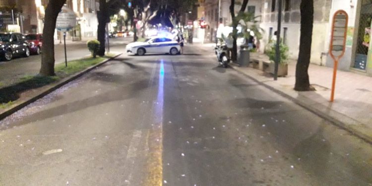 Cagliari: incidente stradale in centro città, ferite due persone