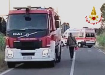 A Quartu, i vigili del fuoco hanno soccorso un 79enne travolto da una motozappa mentre lavorava la terra