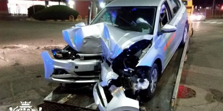 Incidente stradale, intorno alle 23.30 di ieri, in viale Ciusa, a Cagliari