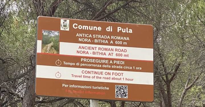 Pula, ecco i cartelli informativi per la strada romana Nora-Bithia