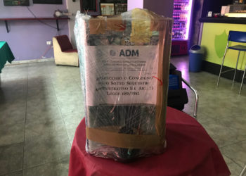 I funzionari ADM di Cagliari e Oristano hanno sequestrato in un esercizio di Capoterra un apparecchio da intrattenimento