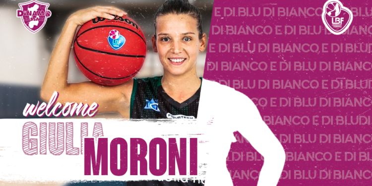 Dinamo women: annunciato l’arrivo di Giulia Moroni