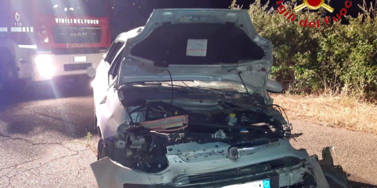 Incidente alla periferia di Gairo, una persona in codice rosso in ospedale