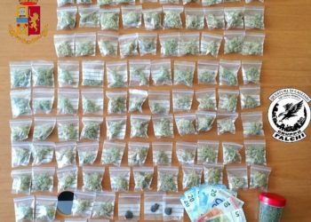 I Falchi della Polizia di Stato di Cagliari hanno arrestato tre soggetti per detenzione ai fini di spaccio di sostanze stupefacenti, coinvolta anche una minorenne
