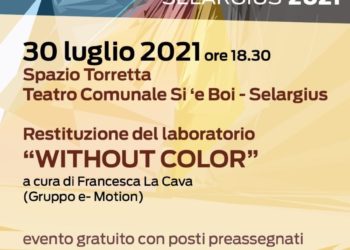 Danza ed inclusione sociale, a Selargius restituzione del laboratorio “Without Color”, venerdì 30 luglio a Selargius