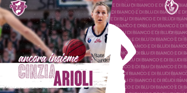 Dinamo Women: capitan Cinzia Arioli rinnova il contratto