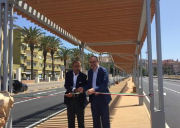 Cagliari: inaugurata la passeggiata ombreggiante nel porto