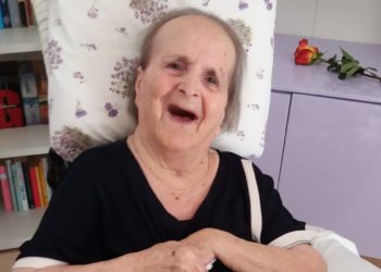 Oristano in festa per i cent’anni di zia Maria Angela Mereu