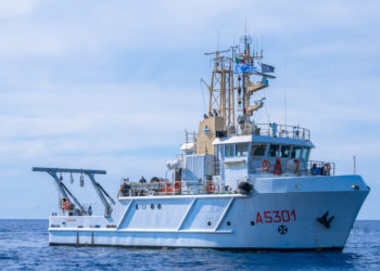 A Porto Cervo arriva Leonardo, la nave impegnata con One Ocean Foundation in un progetto di ricerca marittima nel Canyon di Caprera 