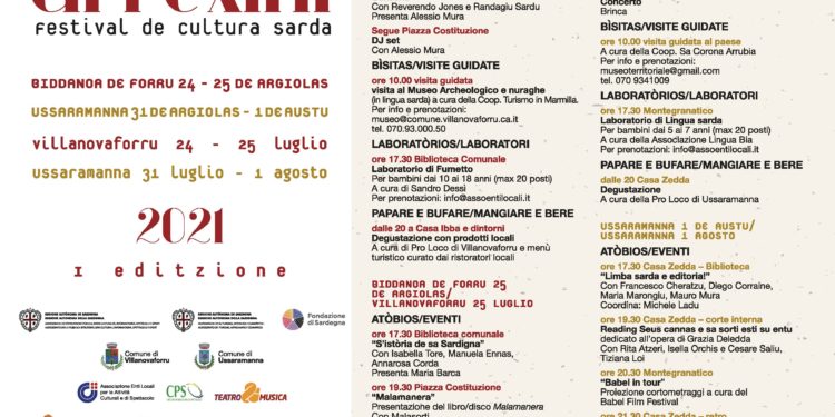 Al via sabato, a Villanovaforru, Arrexini, festival di lingua e cultura sarda