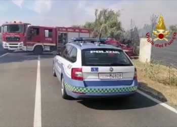 Oggi, su un totale di 28 incendi sviluppatisi sul territorio regionale, 11 hanno richiesto l’intervento del mezzo aereo del Corpo forestale