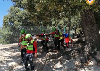 Villagrande Strisaili: escursionista infortunata presso le piscine naturali di Bau Mela, soccorsa dalle stazioni alpine Ogliastra e Medio Campidano