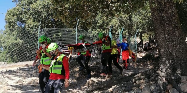 Villagrande Strisaili: escursionista infortunata presso le piscine naturali di Bau Mela, soccorsa dalle stazioni alpine Ogliastra e Medio Campidano