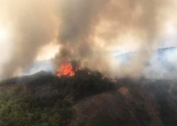 Un mese fa il terribile incendio a Santu Lussurgiu. Il sindaco Diego Loi: «Ci attende un periodo molto complesso per la ricostruzione»