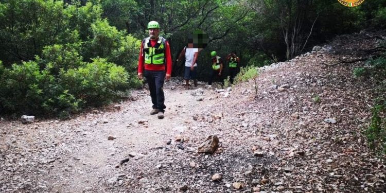 Due escursionisti polacchi in difficoltà nella gola di Gorroppu, li salva il Soccorso Alpino e Speleologico