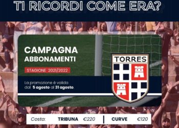 La Torres lancia la campagna abbonamenti per la stagione 2021/2022: «Ti ricordi com’era?»