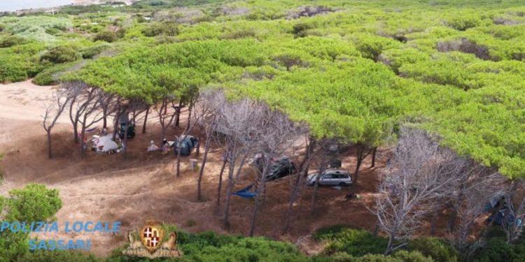 Rischio incendi, la Polizia locale di Sassari monitora spiagge e territorio