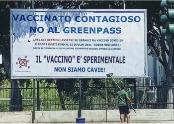 Romina Mura – Andrea Frailis (Pd): «Esposto in Procura contro manifesti no vax»