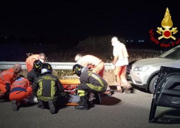 Incidente stradale all’altezza della rotonda per l’aeroporto di Elmas, due auto coinvolte, due feriti