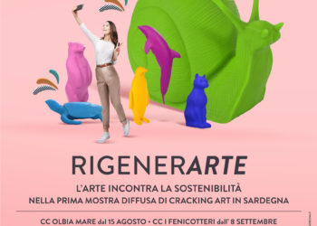 L’arte incontra la sostenibilità nella prima mostra diffusa di Cracking Art in Sardegna, in scena nelle “Gallerie Sardegna” di Nhood a Olbia, Sassari e Cagliari