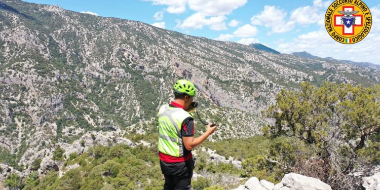 Baunei: sospese le ricerche del 55enne friulano