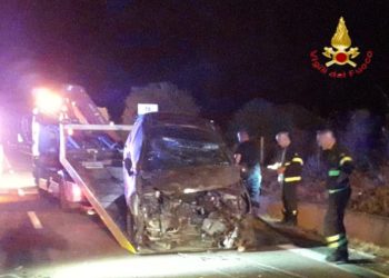 Nuoro, incidente stradale sulla 131 Dcn: intervengono i vigili del fuoco