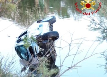 Orosei: incidente stradale in località Cannonariu, sul posto i vigili del fuoco