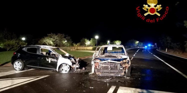Incidente stradale al bivio di Porto Cervo, sul posto i vigili del fuoco