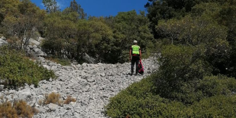 Baunei: sospese le ricerche dell’escursionista cagliaritano disperso nel Supramonte da lunedì scorso