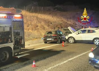 Sinnai: incidente stradale sulla statale 125, intervengono i vigili del fuoco