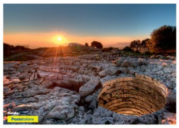A Serri un annullo filatelico di Poste Italiane