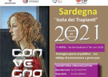 Sabato prossimo, 18 settembre, si svolgerà a Cagliari, presso il T-Hotel, l’edizione 2021 del convegno “Sardegna, Isola dei trapianti”