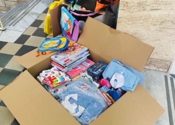 Sassari: dalla Polizia locale zaini e materiale scolastico per l’Istituto comprensivo di San Donato.