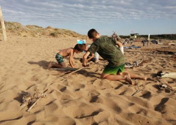 Sassari: successo per le iniziative di educazione ambientale nella spiagge Bandiera Blu 2021