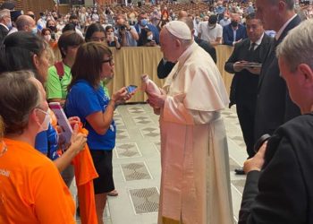 Una “Pausa speciale” per i ragazzi di Diversamente Onlus e Progetto Filippide per essere ricevuti dal Papa