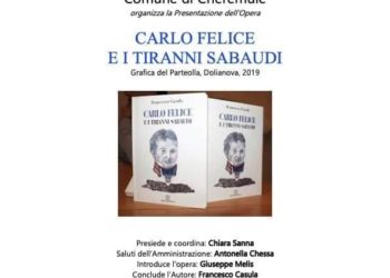 Cheremule ospita Francesco Casula ed il suo libro “Carlo Felice e i Tiranni Sabaudi”